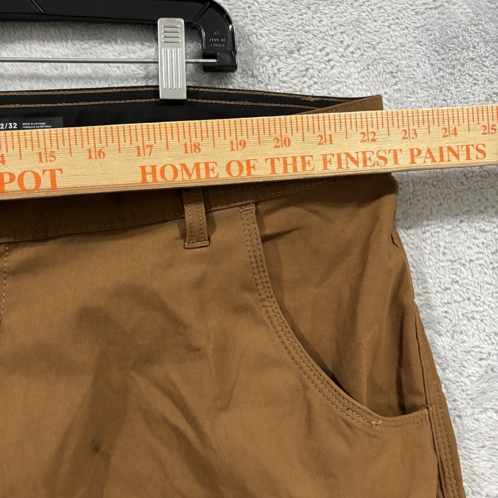 PRANA Stretch Zion Fit Pant II Men 42x32 Sepia Brown Roll Cuff Outdoor Hiking - Picture 7 of 9